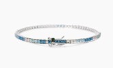 Bracciale Tennis Argento Mabina Zirconi Multicolor