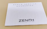 GARANZIA UFFICIALE ZENITH