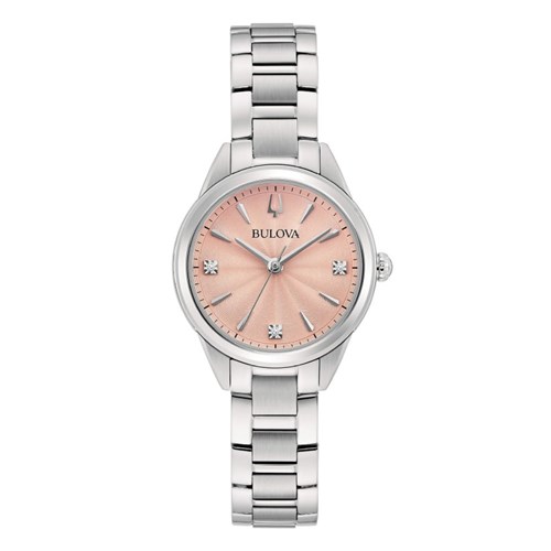 Bulova Lady Petite Diamonds Acciaio 96P254